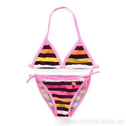 Girl's cute print swim bikini